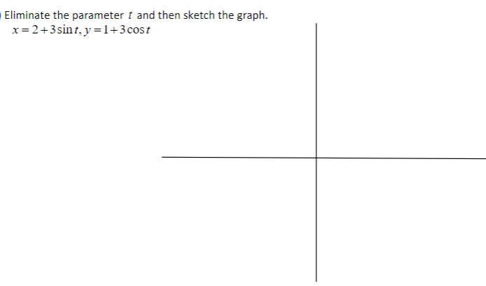 Answered Eliminate The Parameter T And Then Bartleby