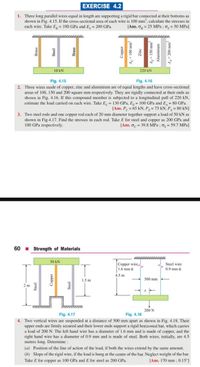 Answered: 1. Three long parallel wires equal in…