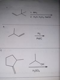 r.
1. ВНз
2. H20, H2O2, NAOH
S.
H2
Pd/C
t.
HO,
H2SO4
