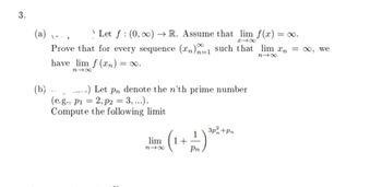 Answered: 3. (a) 、--. Prove That For Every… | Bartleby