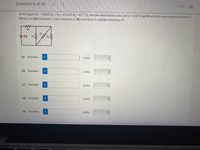 Question 8 of 10
< >
- /1 E
In the figure R1 = 110 Q, R2 = R3= 67.0 Q, R4 = 87.7 Q, and the ideal battery has emf ɛ = 6.00 V. (a) What is the equivalent resistance?
What is i in (b) resistance 1, (c) resistance 2, (d) resistance 3, and (e) resistance 4?
%D
%D
%3D
%3D
R
RA
R2
(a) Number
i
Y Units
(b) Number
i
Units
(c) Number
i
Units
(d) Number
Units
(e) Number
i
Units
AY
