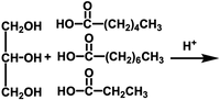 ÇH2OH HO-C-(CH2)4CH3
H*
CH-OH + HO-C-(CH2)6CH3
ČH2OH HO-C-CH2CH3
