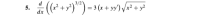 (* + '*)") = 3 (x +>y') /i +y?
3/2
dx
