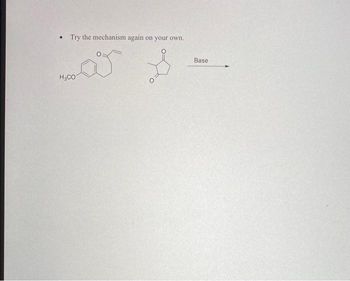 ●
Try the mechanism again on your own.
S S
H₂CO
Base