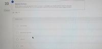 33
Required information
NOTE This is a multi-part question Once an answer is submitted, you will be unable to return to this part
Let A= [0, 2, 4, 6.8, 10), 8- (0, 1.2, 3, 4, 5, 6) and C= (4, 5, 6, 7, 8, 9. 10). Find the value of given function
(An B) UC
Muitiple Cholce
(4, 5.6,8 10)
O 10. 2. 4, 5, 6, 7. 8, 9, 10)
O 14. 6. 10)
O 14.6)
