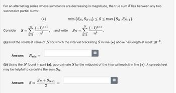 Answered: (a) Find the smallest value of N for… | bartleby