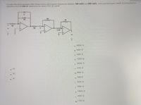 Answered: Consider The Active Bandpass Filter… | Bartleby