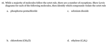 Answered 16. While a majority of molecules bartleby