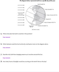 Answered: 8. How Many Hours Of Daylight Would Be… 