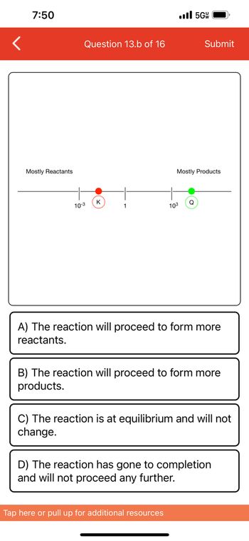 Answered: Use The Reaction Quotient To Predict… | Bartleby