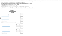 The bank statement for Farmer Co. indicates a balance of $7,735 on June 30. After the journals for June were posted, the cash account had a balance of $4,098. Prepare
a bank reconciliation on the basis of the following reconciling items:
a. Cash sales of $742 were erroneously recorded in the cash receipts journal as $724.
b. Deposits in transit not recorded by bank, $425.
c. Bank debit memo for service charges, $35.
d. Bank credit memo for note collected by bank, $2,475 including $75 interest.
e. Bank debit memo for $256 NSF (not sufficient funds) check from Janice Smith, a customer.
f. Checks outstanding, $1,860.
