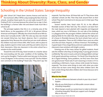 Answered: Thinking About Diversity: Race, Class,… | bartleby