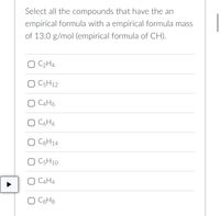 Answered Select all the compounds that have the bartleby