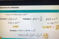 Answered: Find the derrivative of a function f(x)… | bartleby