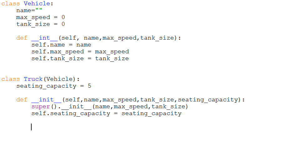 Java Inheritance - Vehicle class with a method called drive