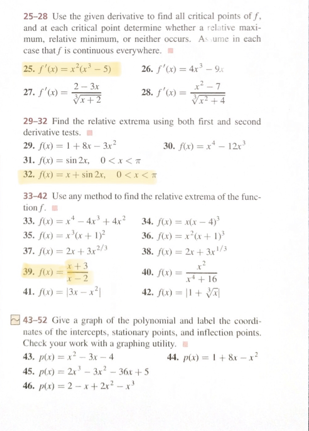 answered-25-28-use-the-given-derivative-to-find-bartleby