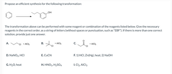 Answered: ropose an efficient synthesis for the… | bartleby