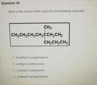 Answered What is the correct IUPAC name for the bartleby