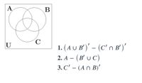 Answered: Given The Venn Diagram, Shade The… | Bartleby