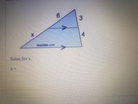 6.
4
MathBits.com
Solve for x.
