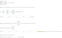 is basis for the subspace W.
Step1: Start the Gram-Schmidt process from the first vector to get an orthogonal and then an orthonormal basis for W.
Answer: W1 =
73
, W2 =
is an orthonormal basis of W
vª d
where a=
b=
], d=[
are all integers.
Step 2: Find the orthogonal projection of the vector u =
on W using the Orthogonal Decomposition Theorem.
Answer: The orthogonal projection is
h
where e=
Step 3: Find the distance of the vector u from W.
Answer: The distance is
VA
2
where A-
1
g=
-3/2
1
3
2
Note: A is an integer.
are all positive integers (and, as usual, the entries of the vector has no common divisor!)