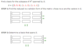 Answered Find a basis for the subspace of R bartleby