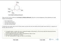 Answered: CH3 H3C. 3 H3C ČH3… | bartleby