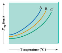 Answered: Consider The Following Vapor Pressure… | Bartleby