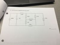 8) Find the power supplied by the 36 v source:
12 k.
54 kO
72 ko
18 kO
36 v
72 kO
18 kQ
3 k2
6 kQ
P =
