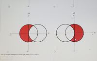 -2-
-2-
n/2
A/2
2
2
2
- 2
2
-2F
Use a double integral to find the area of the region.
