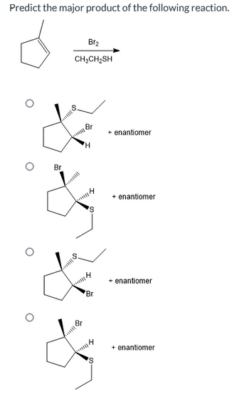 Answered: Predict The Major Product Of The… | Bartleby