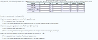 Using MS Excel, conduct a 2-way ANOVA with a= 0.05. Fill in the summary table: P-values should be accurate to 4 decimal places and all other values accurate to 3 decimal places.
Source
df
MS
F-ratio
P-value
Partial n
Age (A)
Color (B)
2
Interaction (Ax B)
4
Error
63
Provide the conclusions for this 2-way ANOVA.
What is the conclusion regarding the main effect for age (A or rows):
OThere appears to be an effect due to age.
O There is not enough evidence to reject the assumption that the marginal means across age groups are equal.
What is the conclusion regarding the main effect for color (Bor columns):
OThere appears to be an effect due to color.
OThere is not enough evidence to reject the assumption that the marginal means across color groups are equal.
What is the conclusion regarding an interaction effect between age and color (A x B):
OThere appears to be an interaction effect between age and color.
OThere is not enough evidence to reject the assumption of a lack of an interaction.
