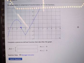 Answered: The Graph Below Is Comprised Of… | Bartleby