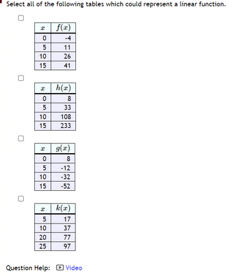 Answered: Select All Of The Following Tables… | Bartleby