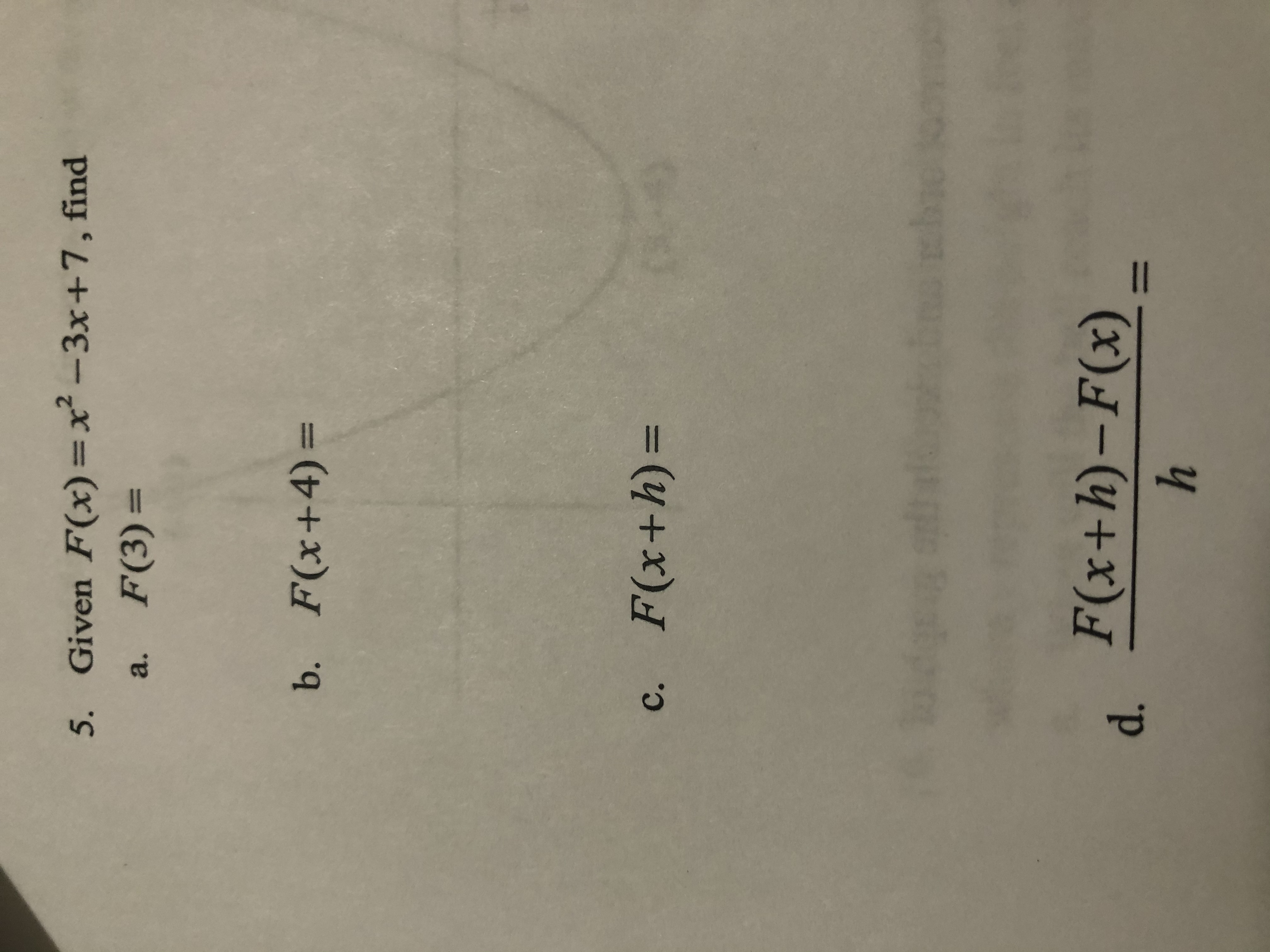 answered-5-given-f-x-x-3x-7-find-f-3-a-bartleby