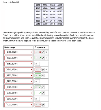 Answered: Here Is A Data Set: Construct A Grouped… | Bartleby