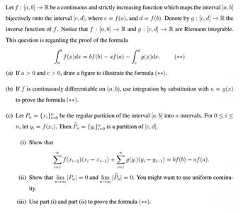 Answered: Let F: [a, B] → R Be A Continuous And… | Bartleby