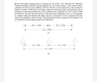 Answered: Q: 6 A Three-phase Transposed Line Is… | Bartleby