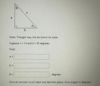 Answered: A A = B = B B = B Note: Triangle May… | Bartleby