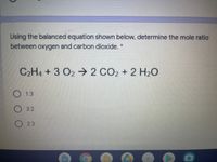 Answered Using the balanced equation shown bartleby