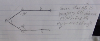 Gruen that AB IS
þarale/to CD debime
m(EP). Find the
measurement of angle
P.
