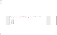 (7
What is the value of pMg for 50.0 ml of a 0.0500 M Mg*2 solution buffered at pH l10.00 and titrated with
0.0500 m EDTA when 51.0 mL of EDTA is added (Kf = 6.2x108) (ay4. = 0.30 )?
1. O2.88
2. 04.94
3. 06.57
4. 01.39
5. 07.96
