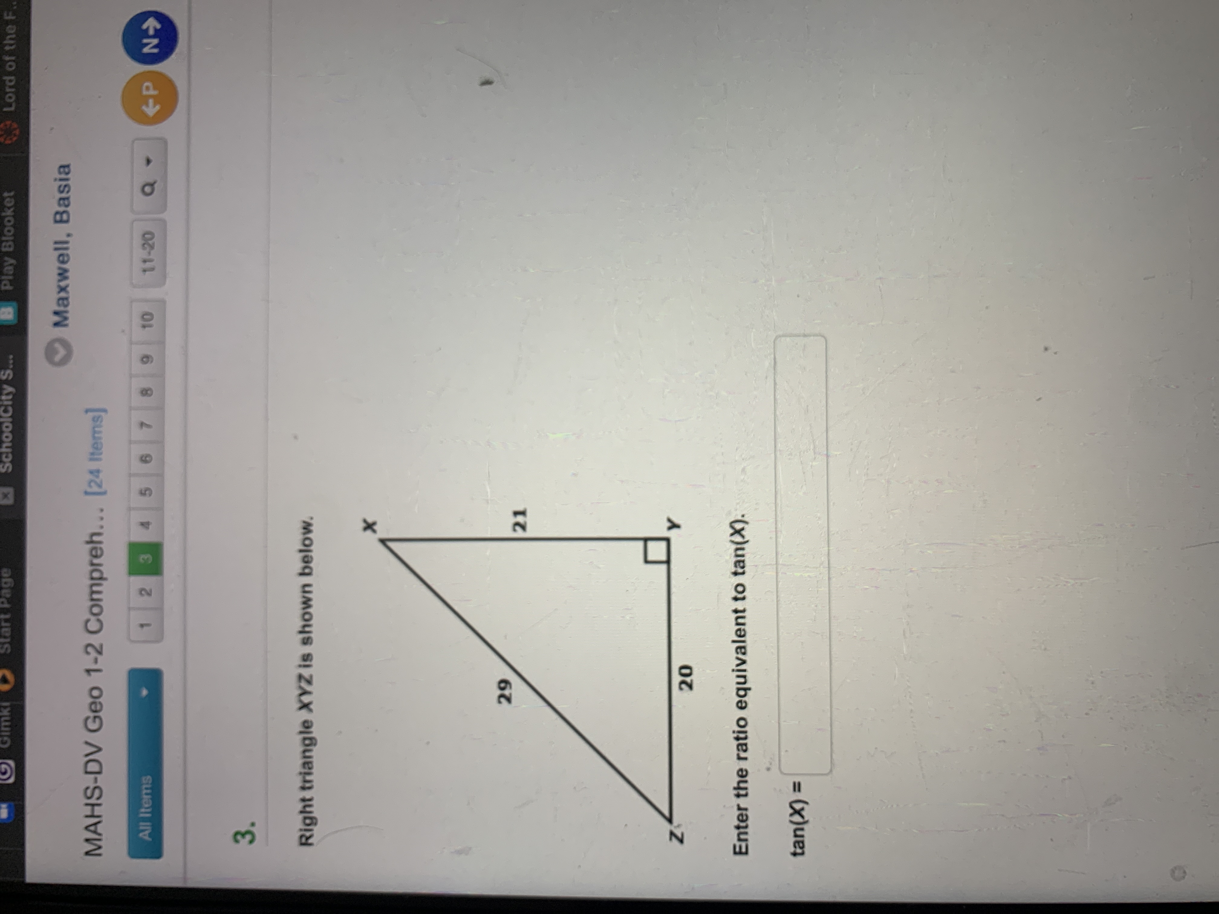 Answered Right Triangle Xyz Is Shown Below 29 Bartleby 5021