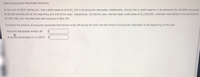 Inferring Accounts Receivable Amounts
At the end of 2019, Karras Inc. had a debit balance of $141,120 in its accounts receivable. Additionally, Karras had a credit balance in its allowance for doubtful accounts
of $4,350 and $9,420 at the beginning and end of the year, respectively. During the year, Karras made credit sales of $1,530,000, collected receivables in the amount of
$1,445,700, and recorded bad debt expense of $83,750.
Compute the amount of accounts receivable that Karras wrote off during the year and the amount of accounts receivable at the beginning of the year.
Accounts Receiyable written off
Accounts Receivable at 1/1/2019
