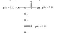 pКа 3D 9.02 н-N— сн—с— он рКа%3D3.98
CH2
CH2
=0
pКa%3D1.99
OH
