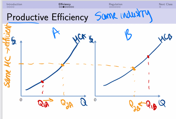 Answered: (Productive efficiency slide) As firms… | bartleby