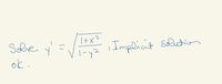 |+x?
= Implicit slition
Solve
SLution
ok.
