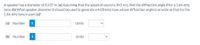 A speaker has a diameter of 0.437 m. (a) Assuming that the speed of sound is 343 m/s, find the diffraction angle e for a 1.64-kHz
tone. (b) What speaker diameter D should be used to generate a 4.03-kHz tone whose diffraction angle is as wide as that for the
1.64-kHz tone in part (a)?
(a) Number
i
Units
(b) Number
i
Units
