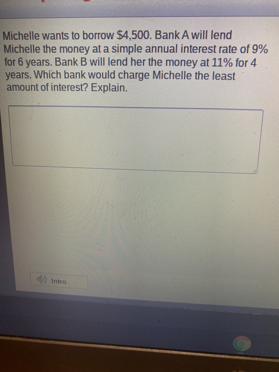 Suppose Juan borrows $5500 at an interest rate of 11 % compounded each  year.Assume that no payments are 