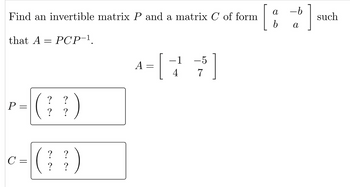 Answered Find an invertible matrix P and a bartleby